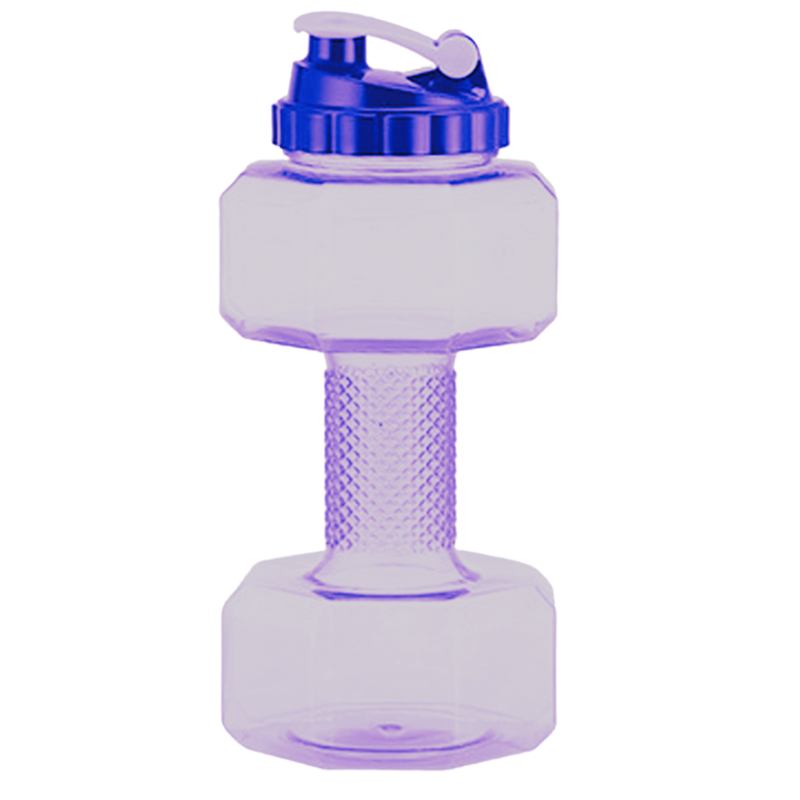 Bouteille d'eau haltère