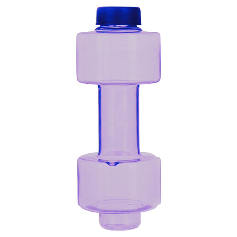 Bouteille d'eau haltère