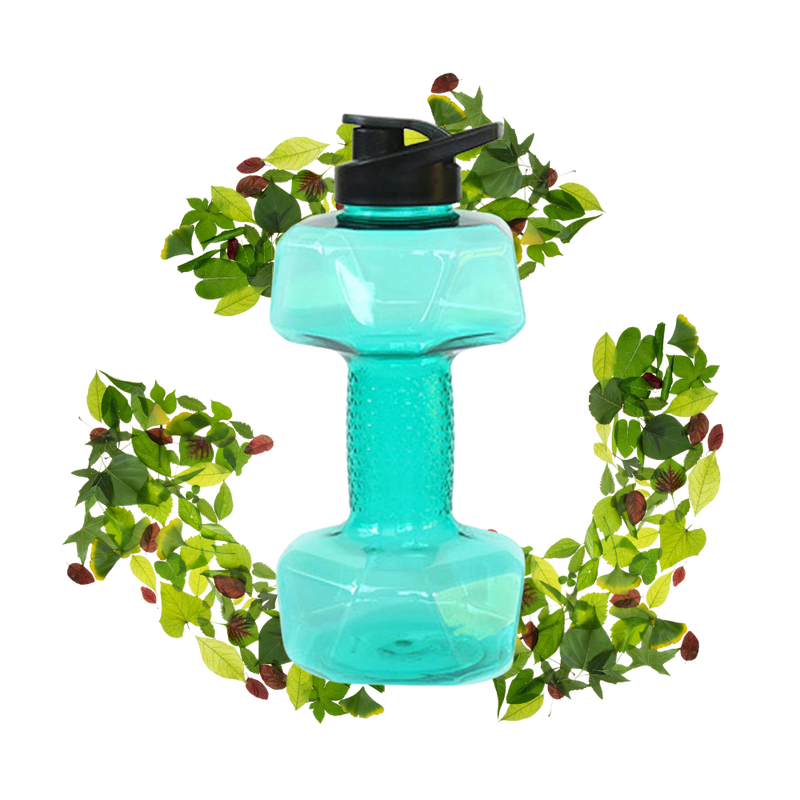 Bouteille d'eau haltère