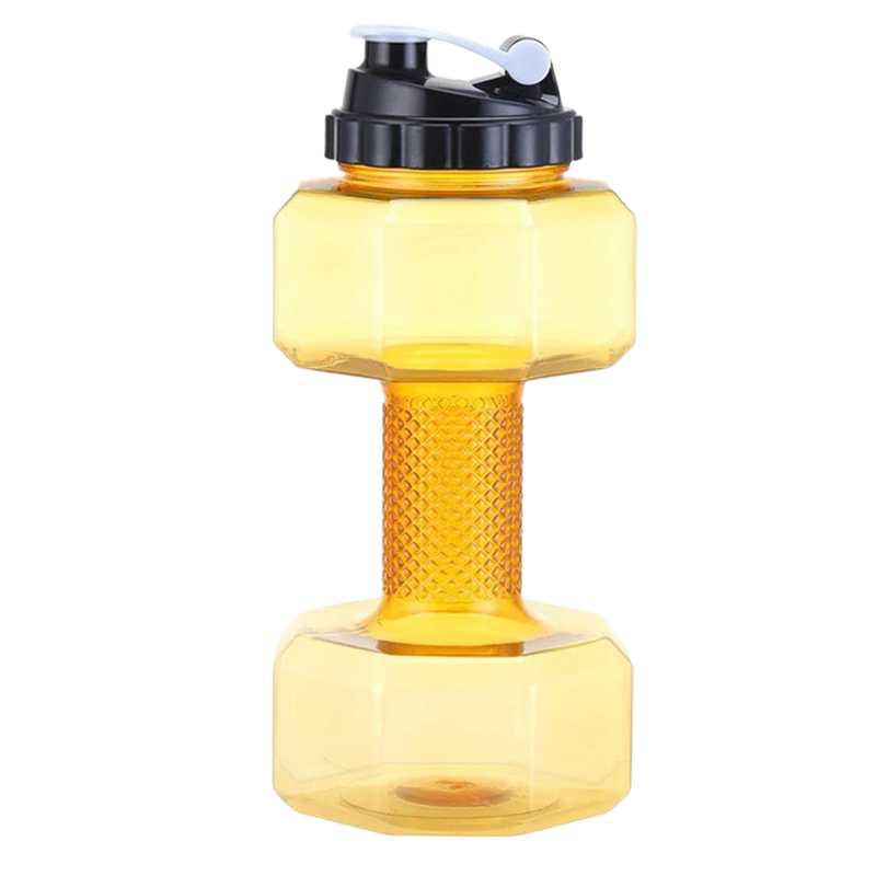 Bouteille d'eau haltère