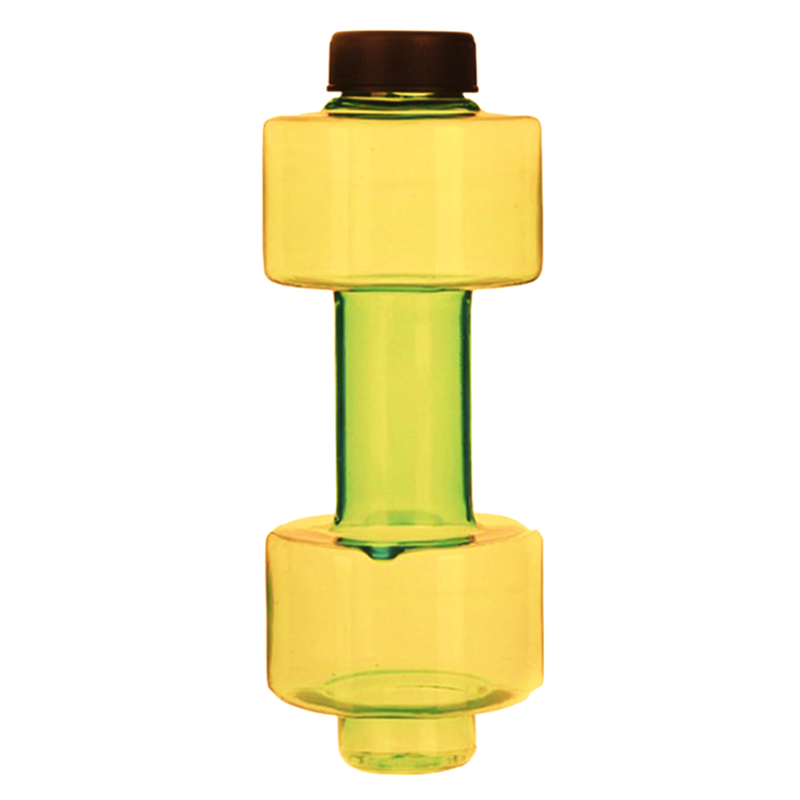 Bouteille d'eau haltère