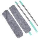 Nettoyeur télescopique de poussière en microfibre