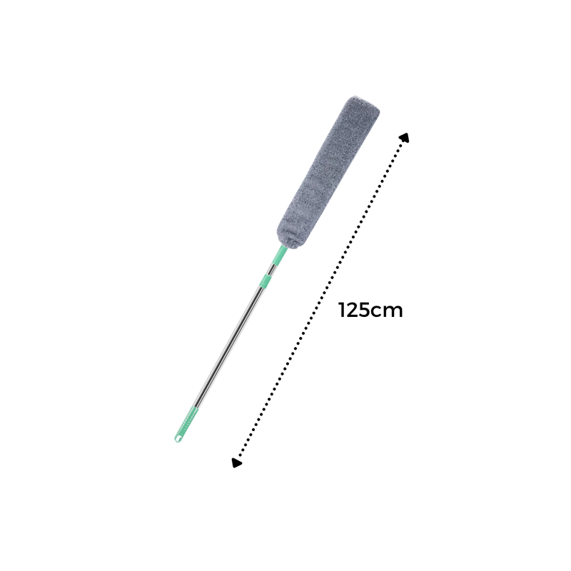 Nettoyeur télescopique de poussière en microfibre