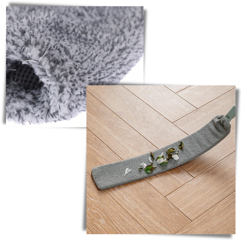 Nettoyeur télescopique de poussière en microfibre