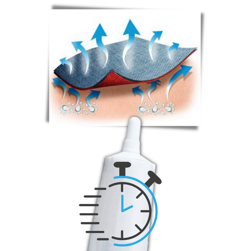 Colle de réparation pour tissus