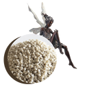 Ornement de jardin en forme de statue de fée