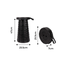 Tabouret rétractable portable