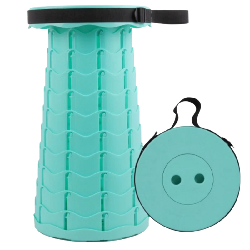 Tabouret rétractable portable