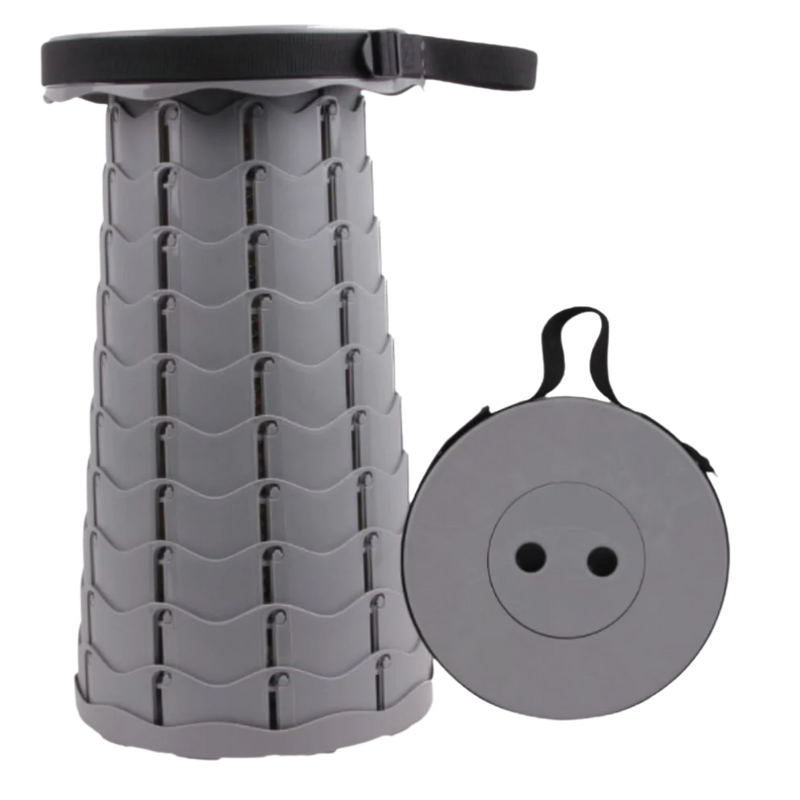 Tabouret rétractable portable