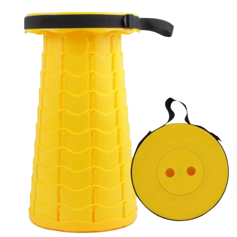 Tabouret rétractable portable