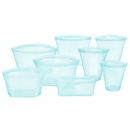 Lot de 8 sacs réutilisables en silicone pour aliments