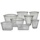 Lot de 8 sacs réutilisables en silicone pour aliments