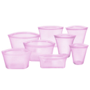 Lot de 8 sacs réutilisables en silicone pour aliments