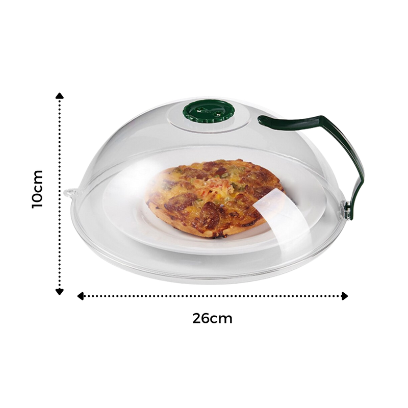 Couvercle protecteur anti-éclaboussures pour micro-ondes