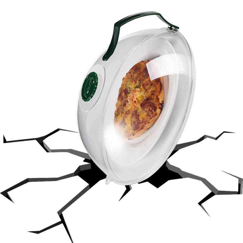 Couvercle protecteur anti-éclaboussures pour micro-ondes