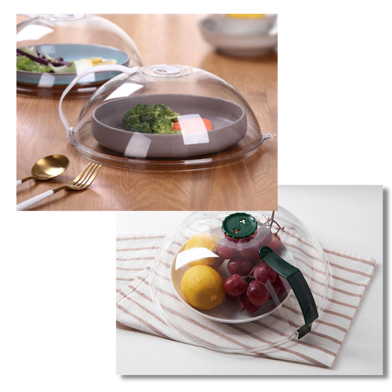 Couvercle protecteur anti-éclaboussures pour micro-ondes