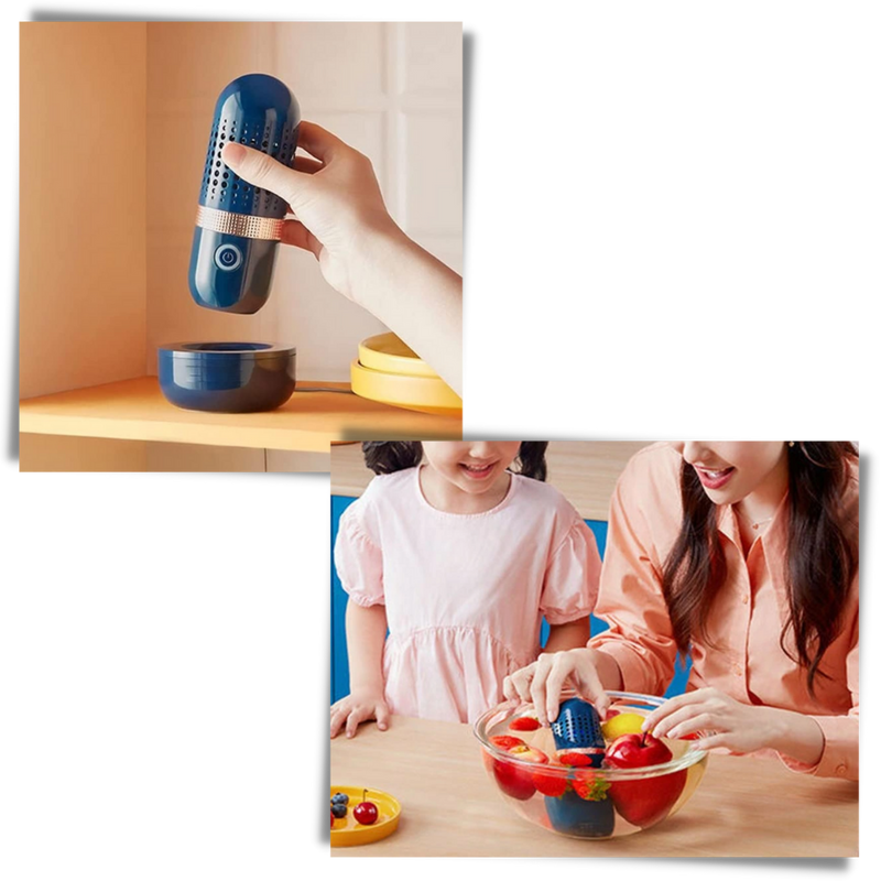 Machine de désinfection sans fil pour fruits et légumes