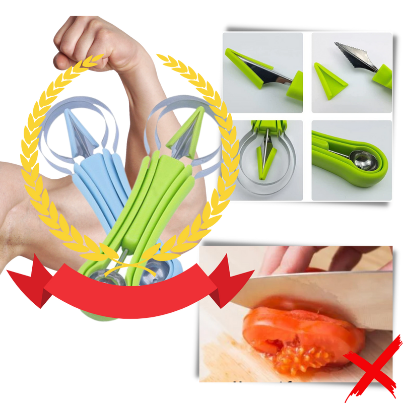 Set d'outils pour découper et trancher les fruits
