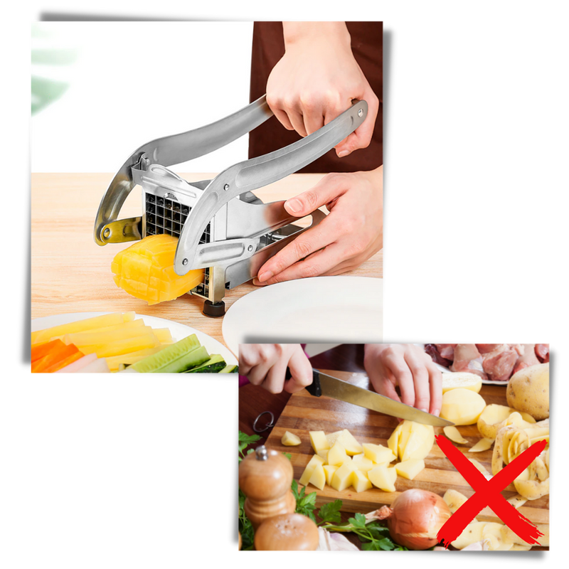 Machine pour couper les frites