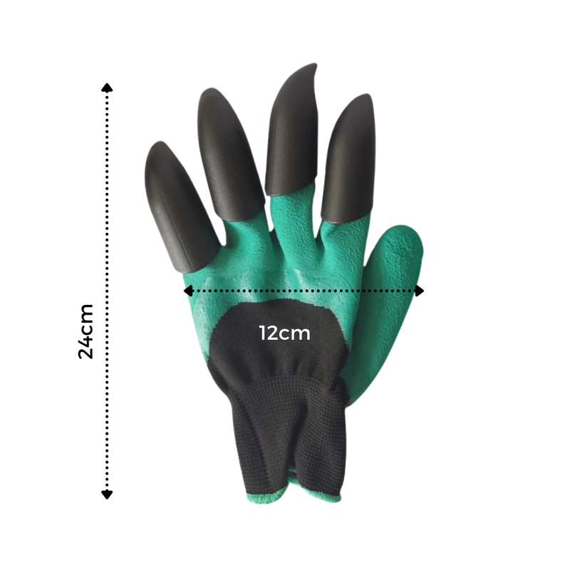 Gants de jardinage avec griffes