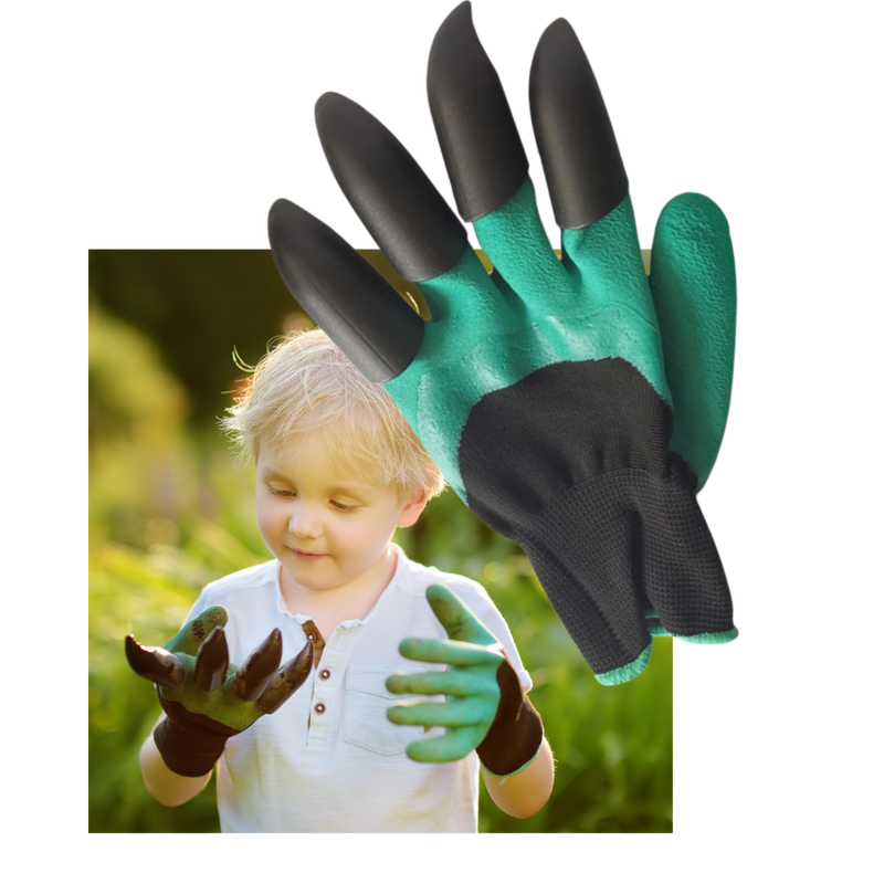 Gants de jardinage avec griffes