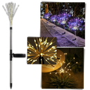 Lumières en forme de feux d'artifice électriques pour le jardin
