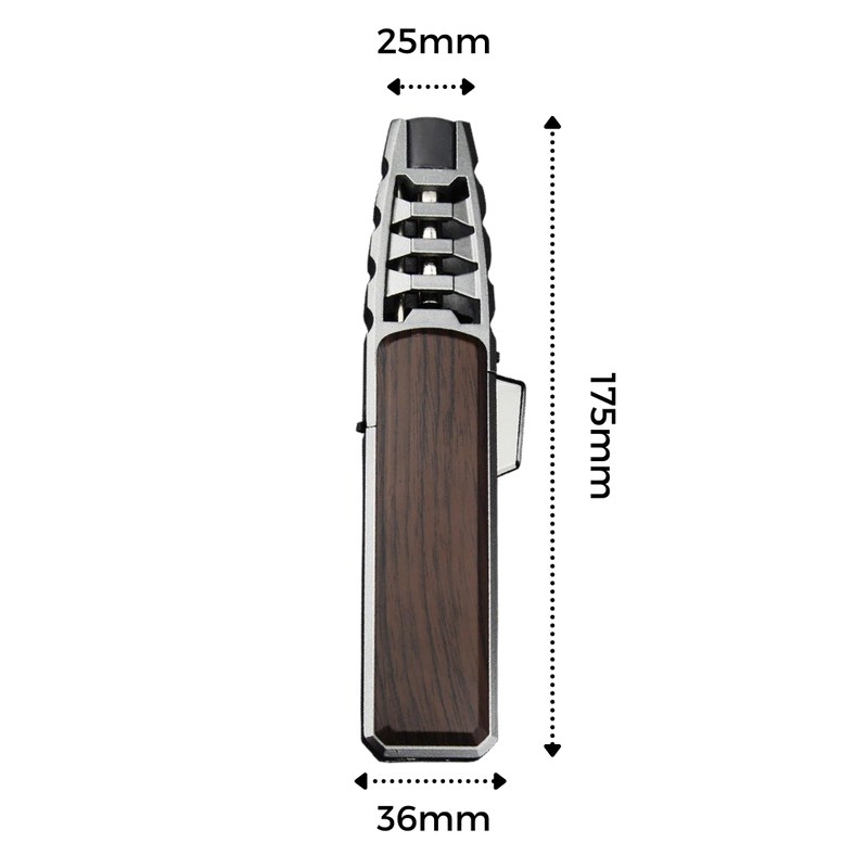 Briquet polyvalent à gaz