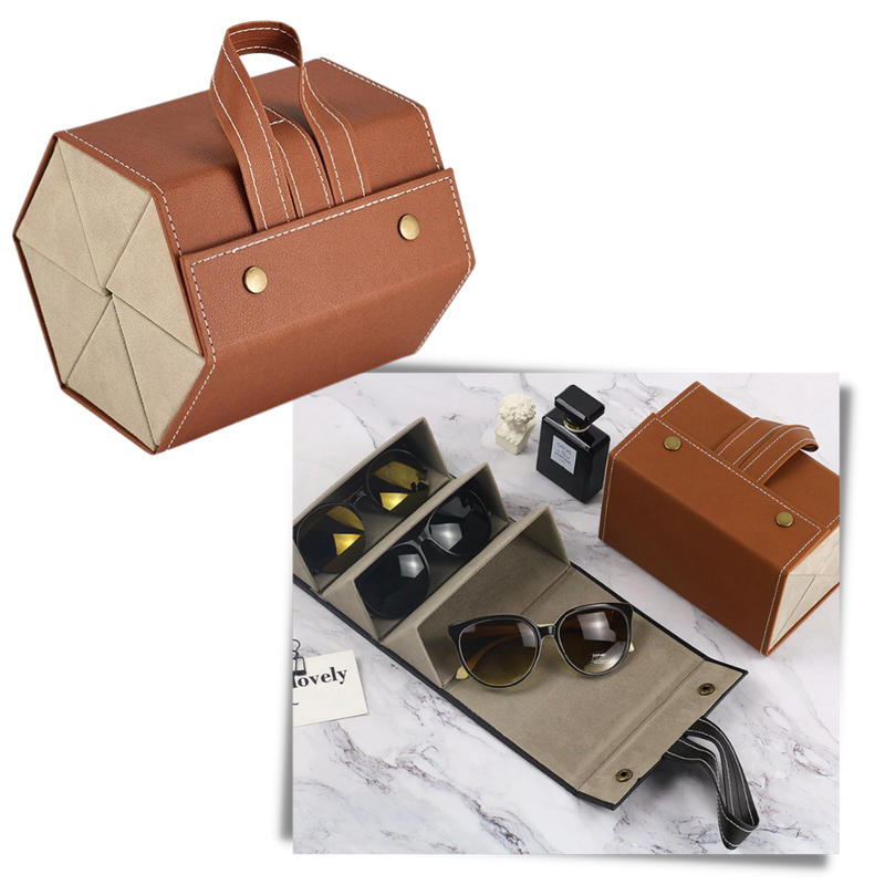 Boîte de rangement pour lunettes