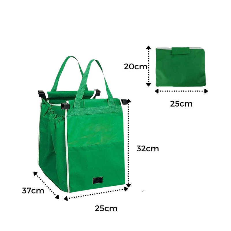 Sac à provisions réutilisable pour chariot