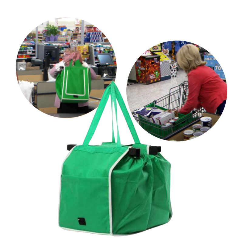 Sac à provisions réutilisable pour chariot