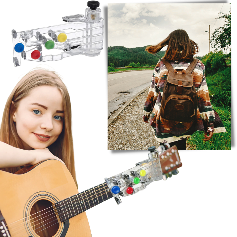 Outil d'apprentissage des accords de guitare