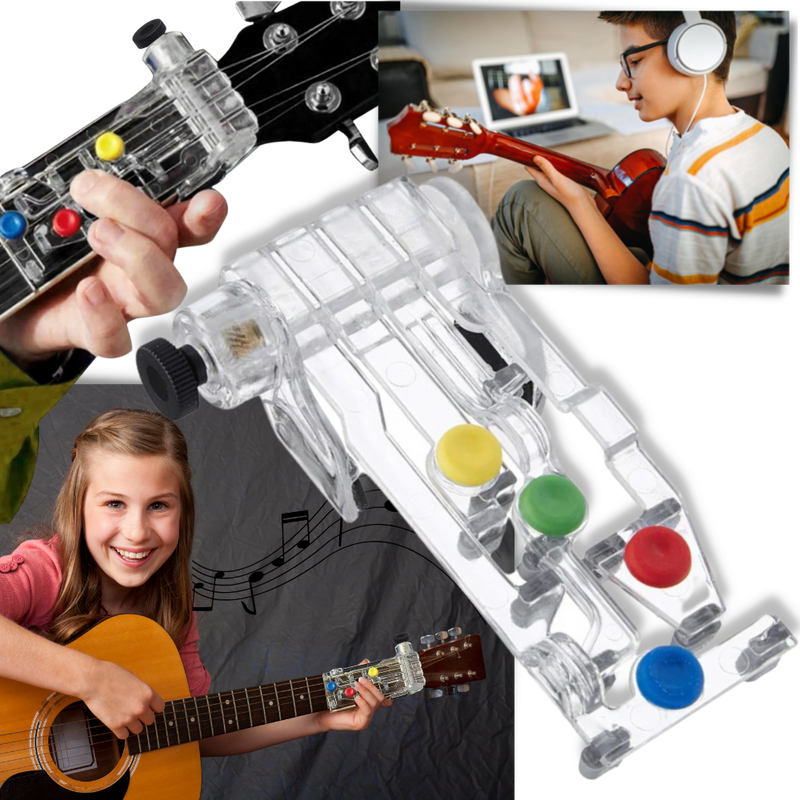 Outil d'apprentissage des accords de guitare