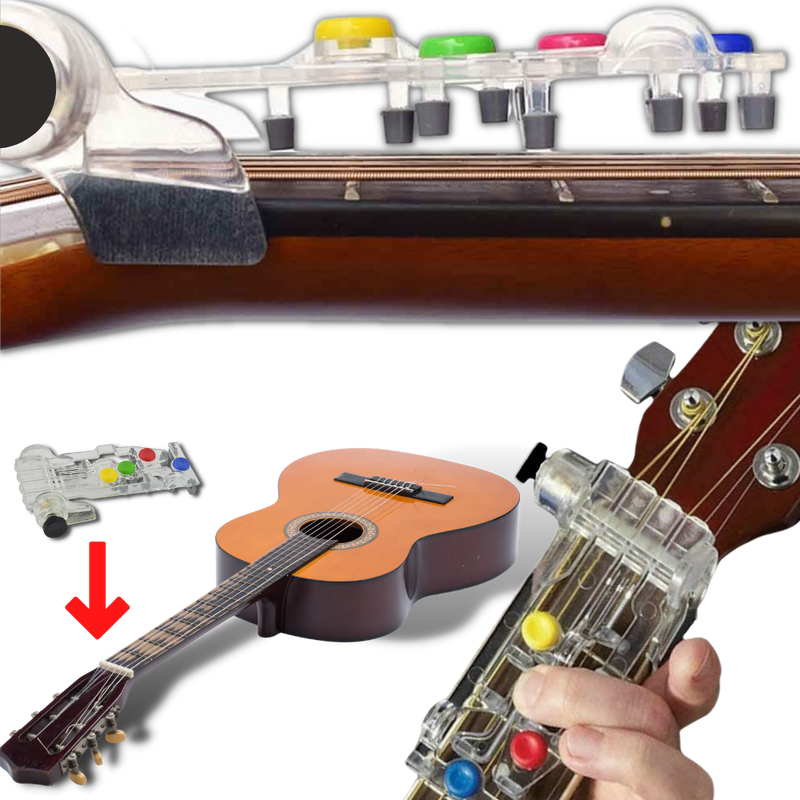 Outil d'apprentissage des accords de guitare
