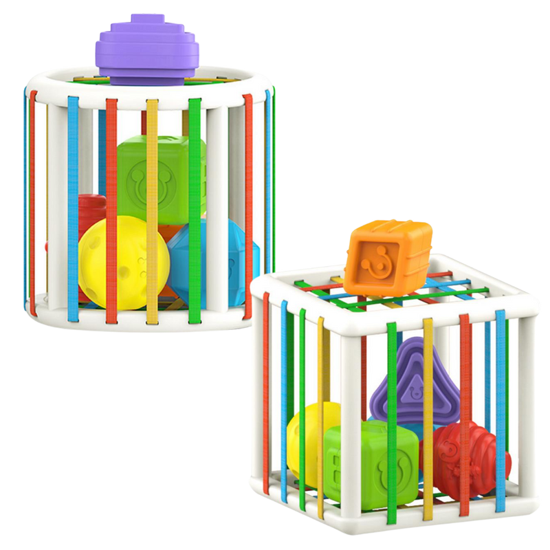 Blocs de formes colorés pour enfants