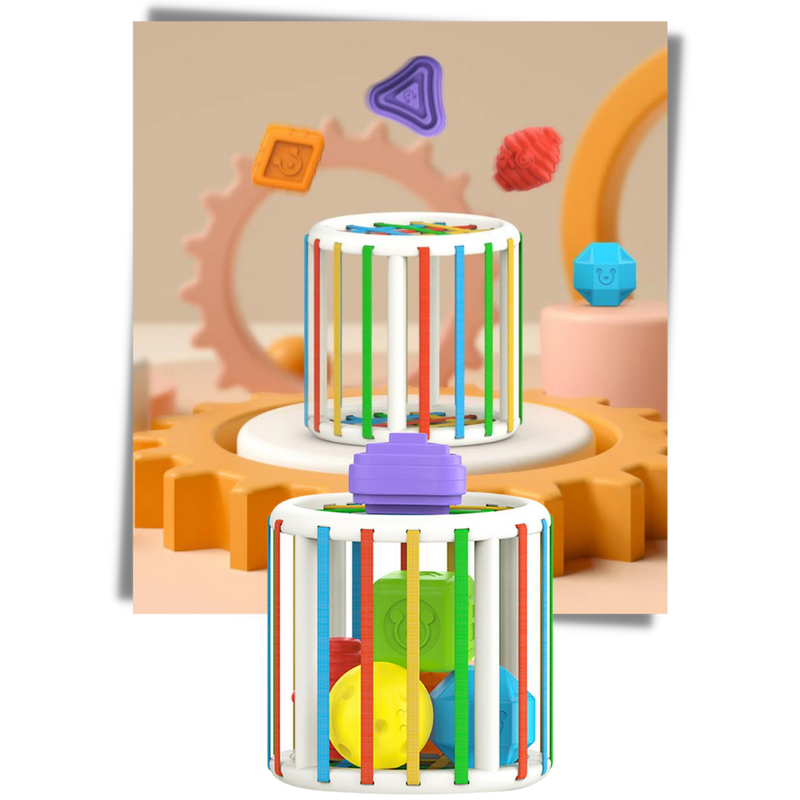 Blocs de formes colorés pour enfants