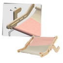 Perchoir de fenêtre en bois pour chat