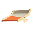 Perchoir de fenêtre en bois pour chat