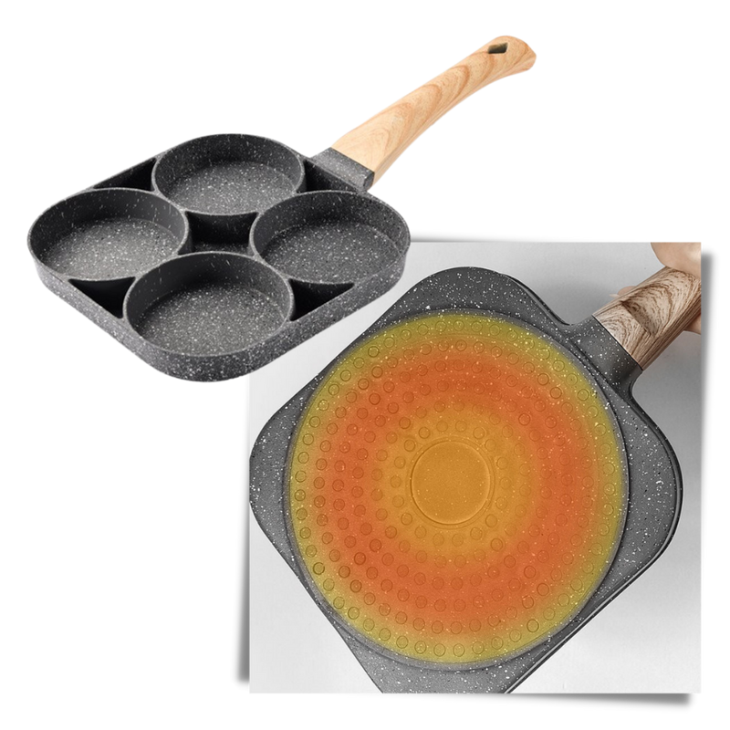 Poêle antiadhésive pour œufs