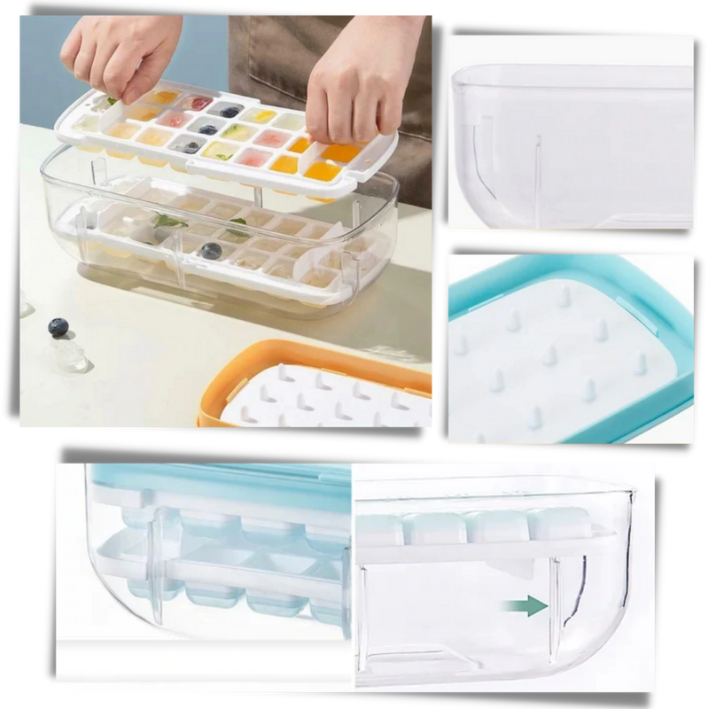 Bac à glaçons en silicone