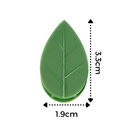 Lot de 20 attaches adhésives en forme de feuille