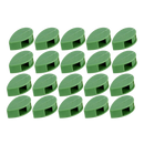 Lot de 20 attaches adhésives en forme de feuille