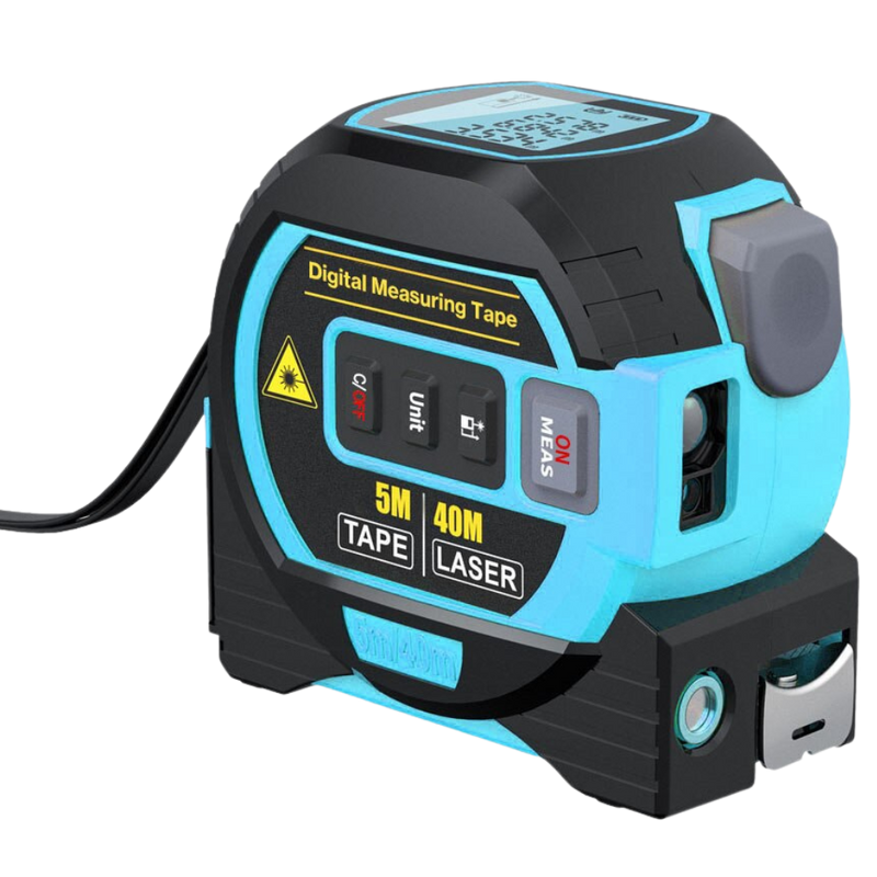 Mètre à ruban laser 3-en-1
