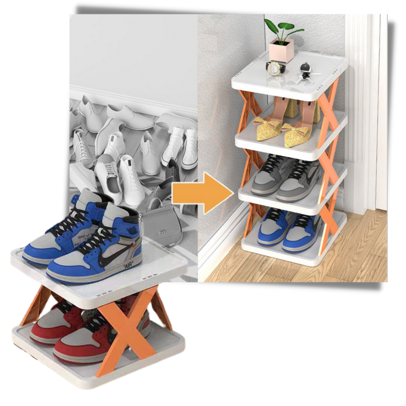Rangement pour chaussures à plusieurs niveaux