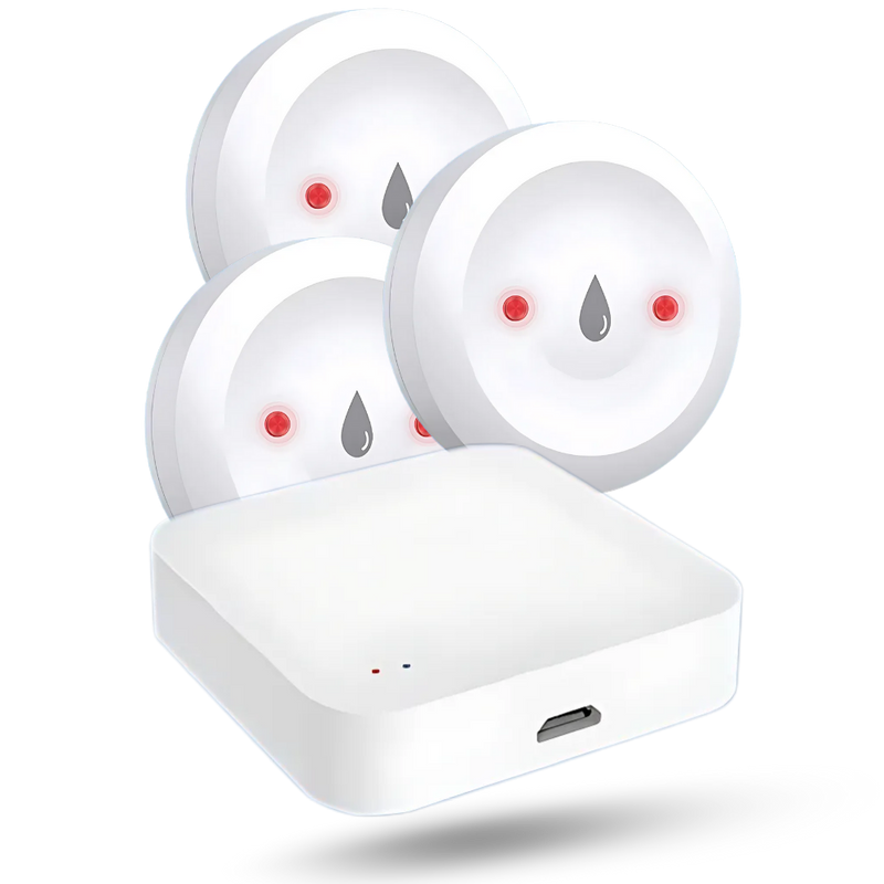 Capteur de fuite d'eau sans fil