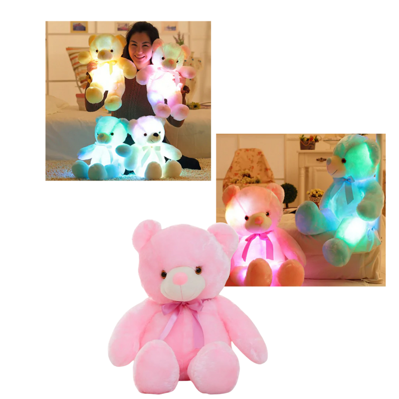 Veilleuse ourson en peluche