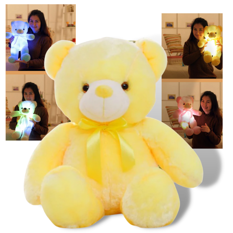 Veilleuse ourson en peluche
