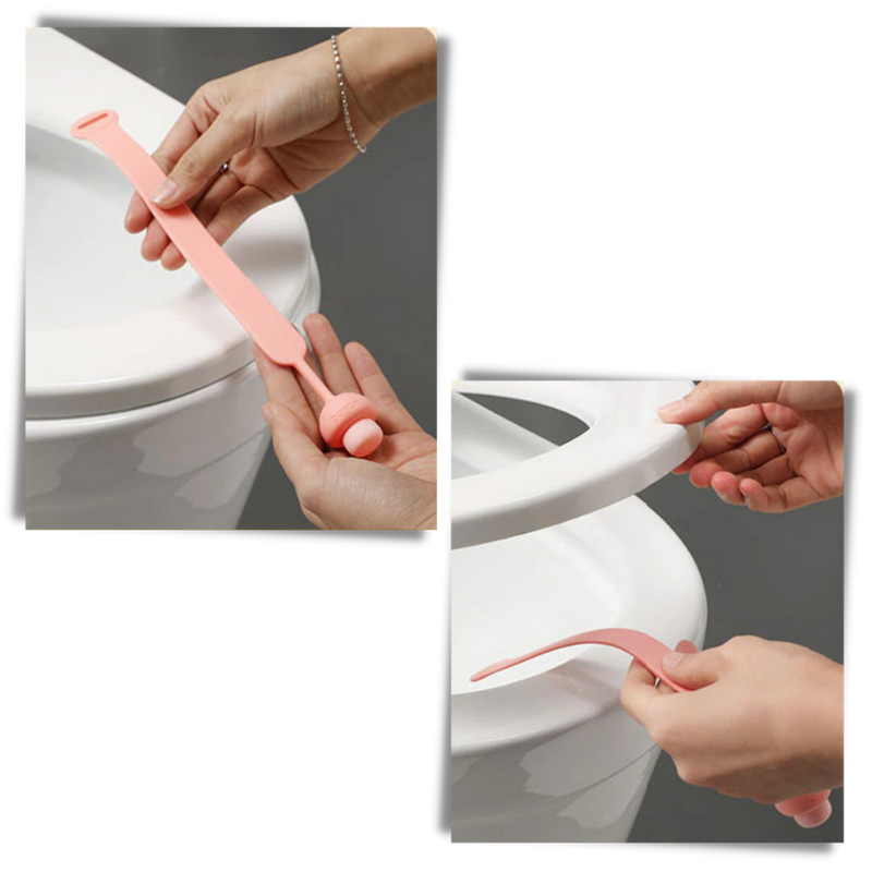 Lot de 2 élévateurs de siège de toilette en silicone