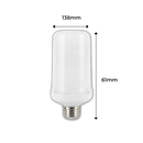 Lampe LED effet flamme