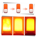 Lampe LED effet flamme