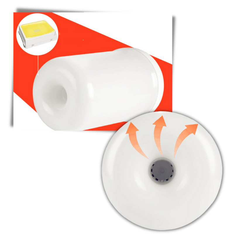 Lampe LED effet flamme